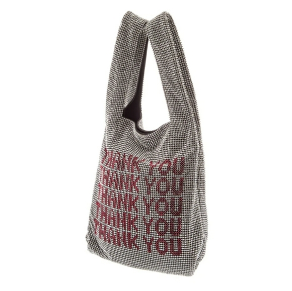 ALEXANDER WANG THANK YOU SHOPPER HOBO CRYSTAL - Picture 6 of 8